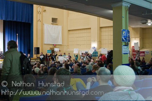 A group of subcaucuses at the SD59 convention